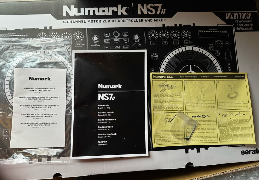 【値下げ】Numark NS7 Ⅱ DJコントローラー (プラッター回転自走)