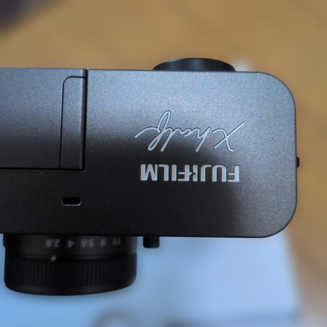 【未使用に近い】FUJIFILM X half チャコールシルバー