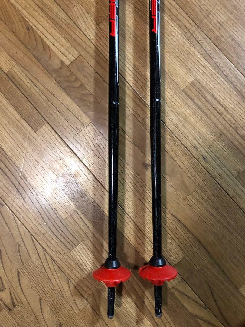 Volkl RTM 子供用　サイズ100　Leki　ポール　サイズ80