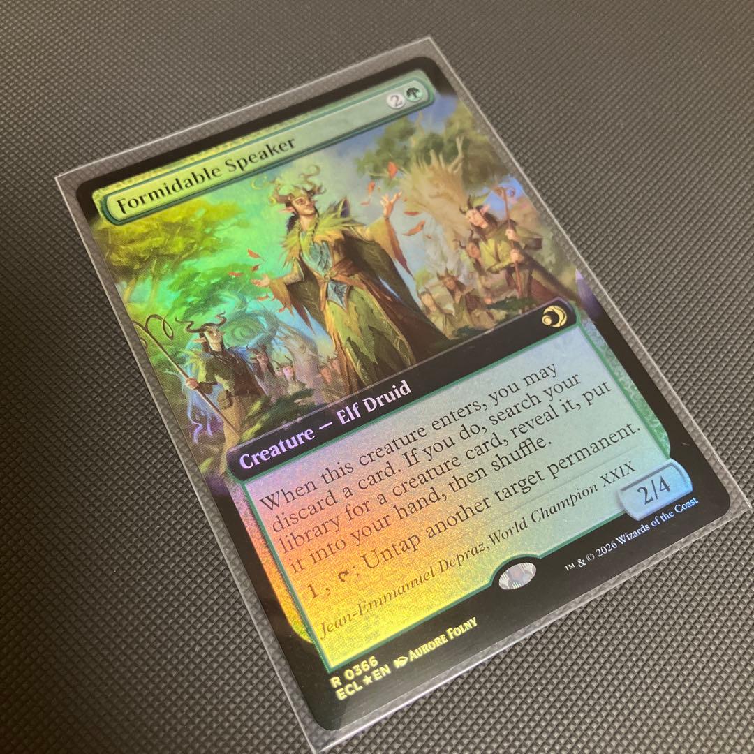 並外れた語り部/Formidable Speaker 拡張アート　foil 英語