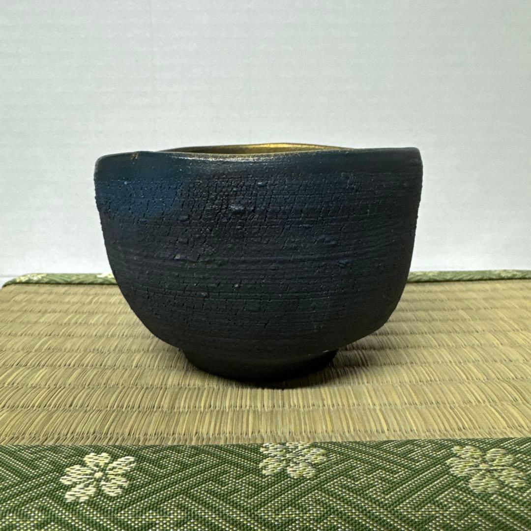 備前焼 抹茶盌 猪俣政昭 作