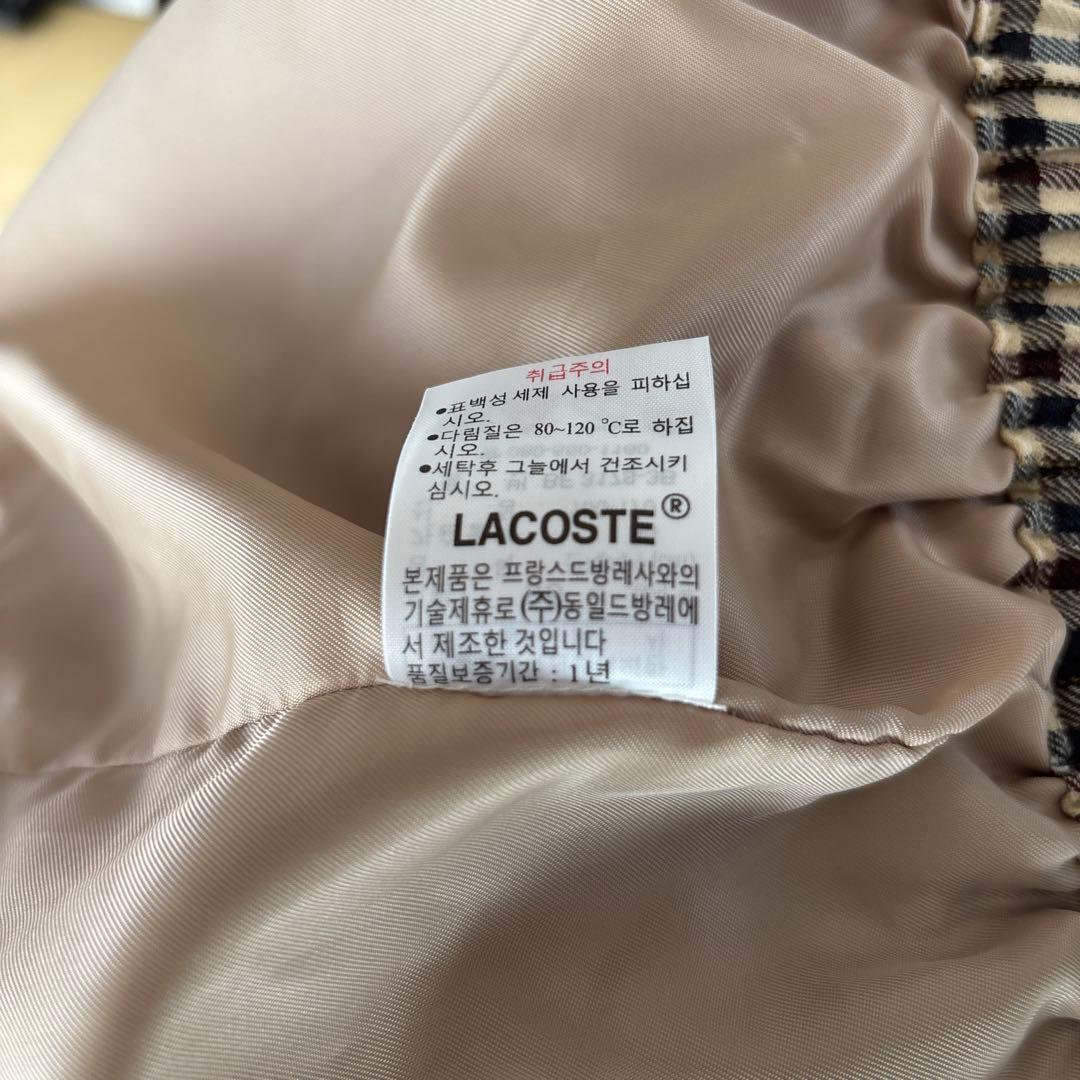 IZOD LACOSTE チェック柄ジャケット