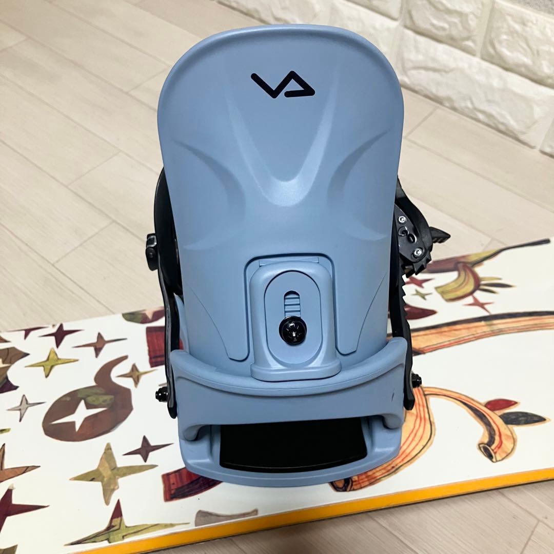 新品バインディング/Rome VINYLロームスノーボードセット143/バック付