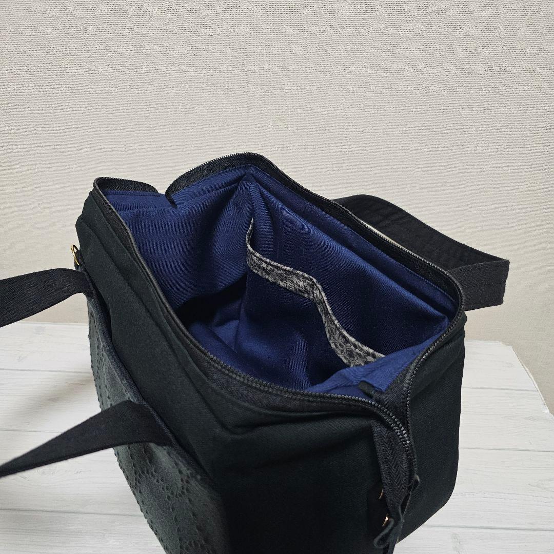 r.ぽってりボストンL rosy ブルーグリーン ミナペルホネン