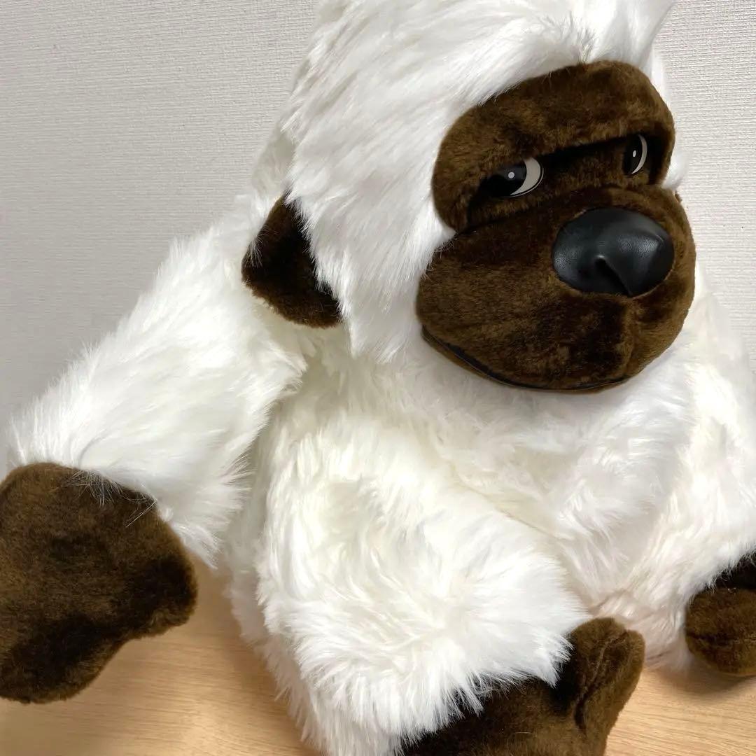 白いゴリラ　ビックサイズ　ビックゴリラ　美品　ゴリラぬいぐるみ　アニマル