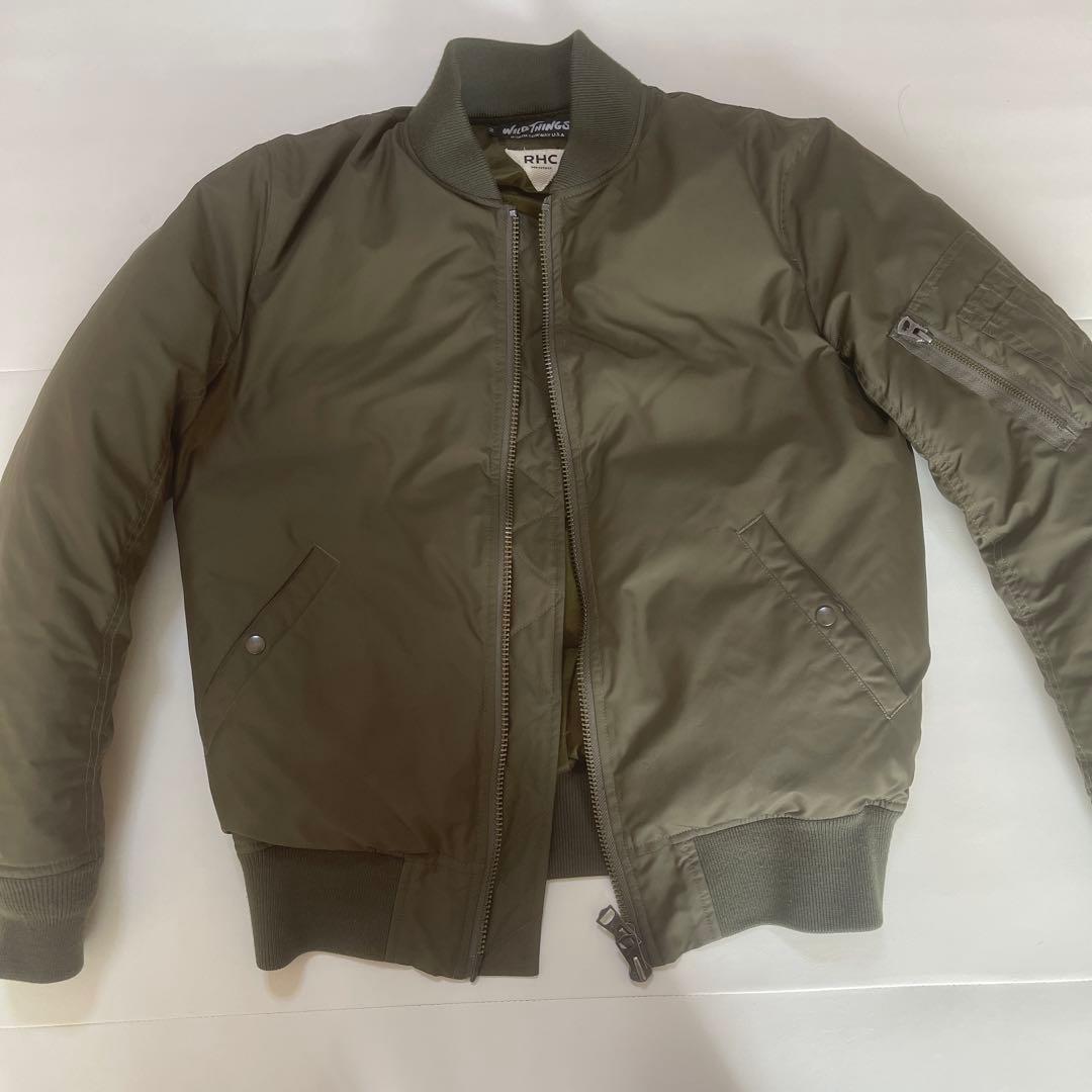 RHC×WILD THINGS,別注,ダウン,MA-1