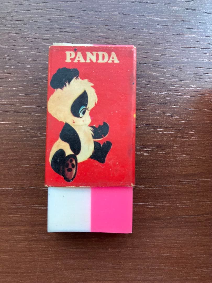 昭和サンリオ　パンダパルス　消しゴム　ホールマーク