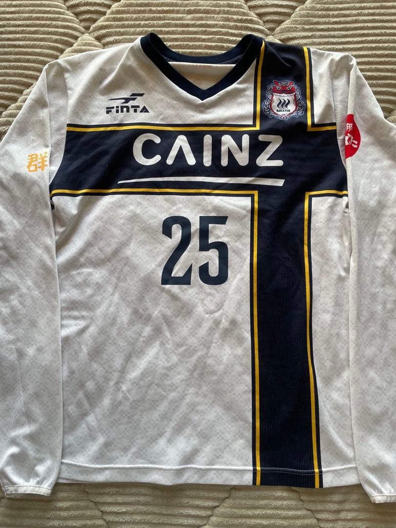 ザスパ草津　　サッカーユニフォーム長袖