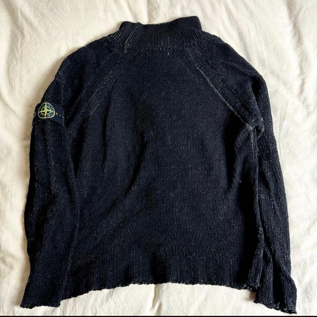 A*様 90s-00s STONE  ブラック ニット セーター