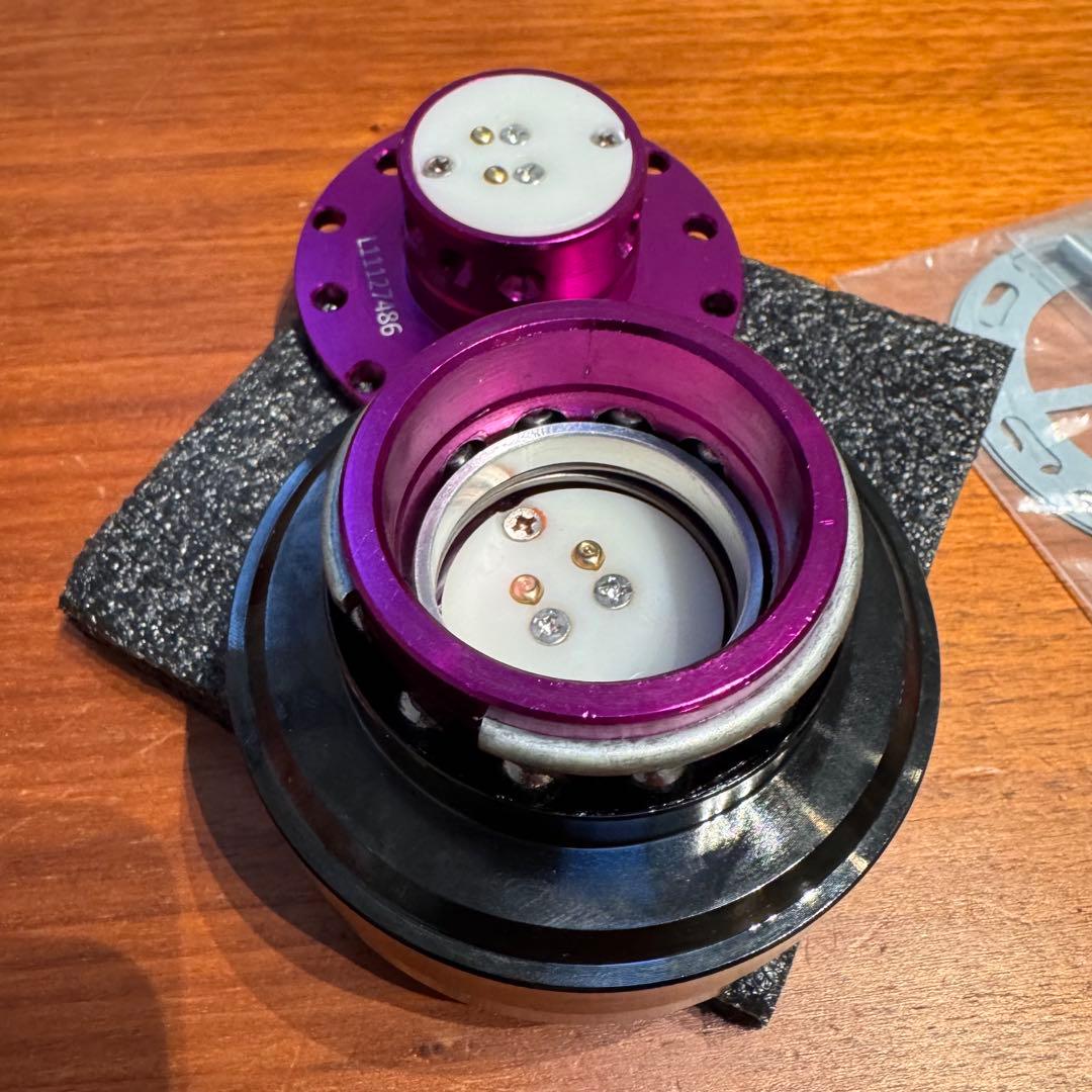 NRG クイックリリース　アメリカ製　初期モデル　正規品　紫色