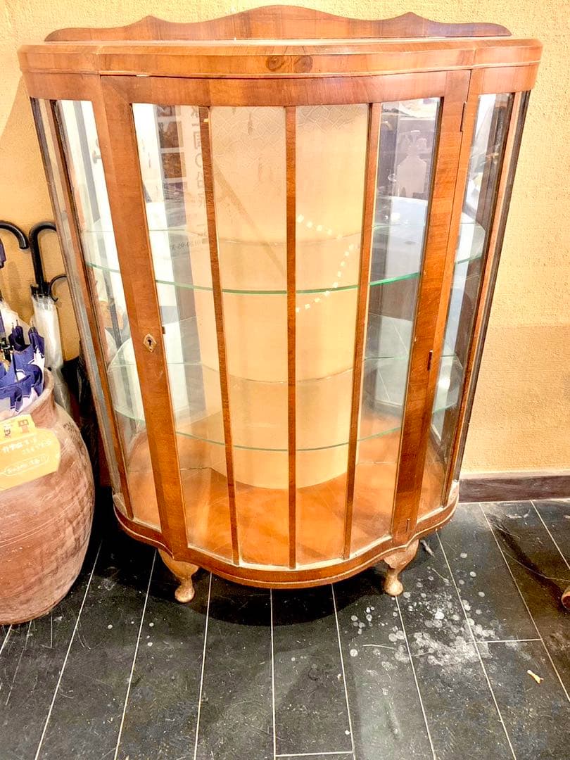 木製ガラスキャビネット　2月20日から3月10日までに発送　随時値引き更新