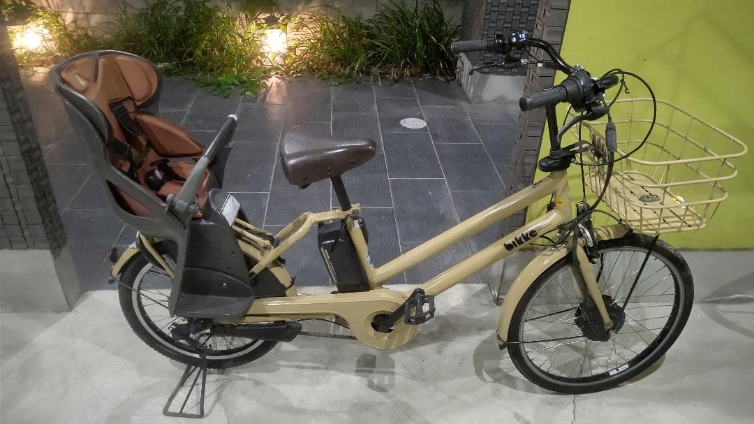 後期　BIKKE　GRI　電動自転車　ブリヂストン　ベルトドライブ　回生充電