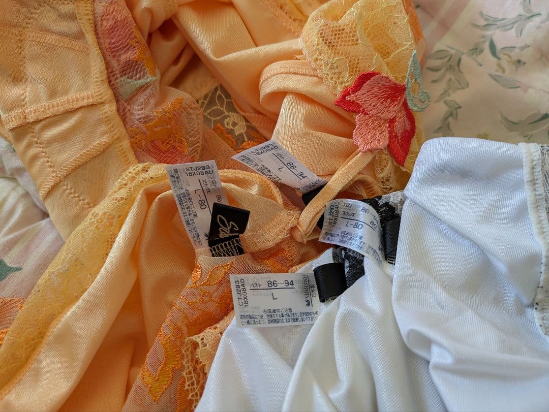 【美品2点】サルート⭐キャミソールとスリップの2点セット⭐同シリーズ色違いあり