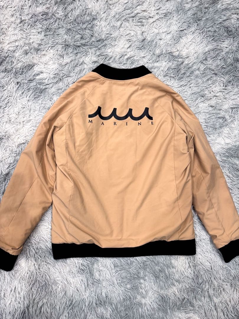 muta MARINE リバーシブル ファーブルゾン ジャケット