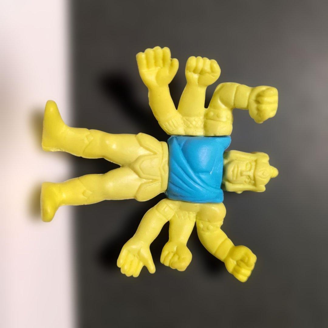 キン肉マン　キン消し　キンケシ　森永　ファイツ　プラボディ　アシュラマン　レア