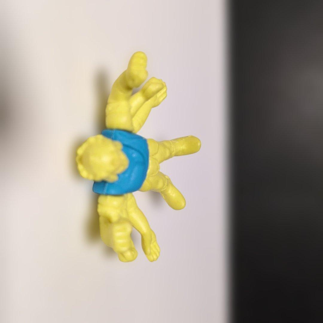 キン肉マン　キン消し　キンケシ　森永　ファイツ　プラボディ　アシュラマン　レア