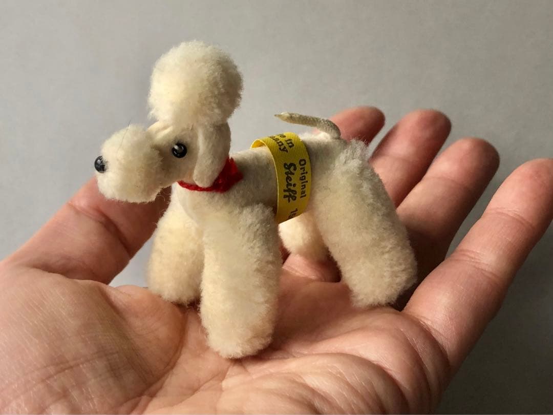 Steiff ポンポンプードル　ホワイト