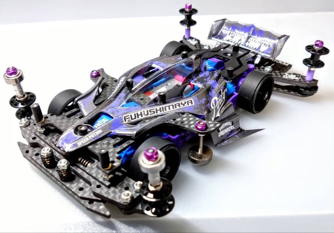 ミニ四駆 完成品 エアロアバンテ MSフレキ アバンテ