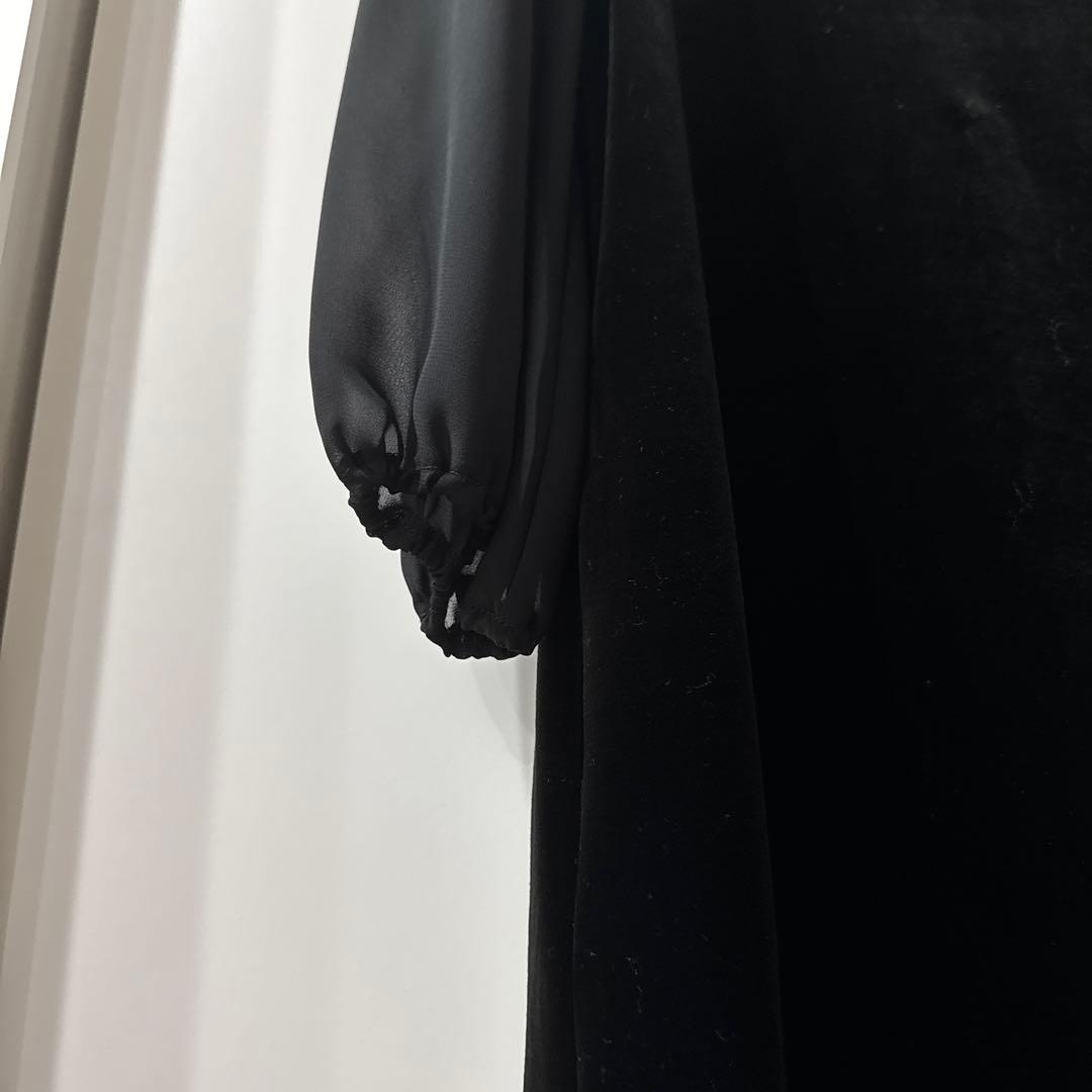 FOXY VELVET NOIR ブラックワンピース38