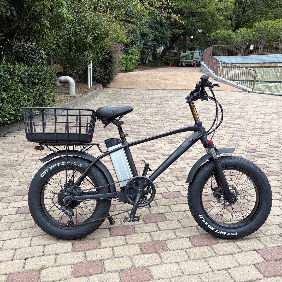 引き取り専用　電動自転車　ファットバイク　MTBタイプ　20インチ