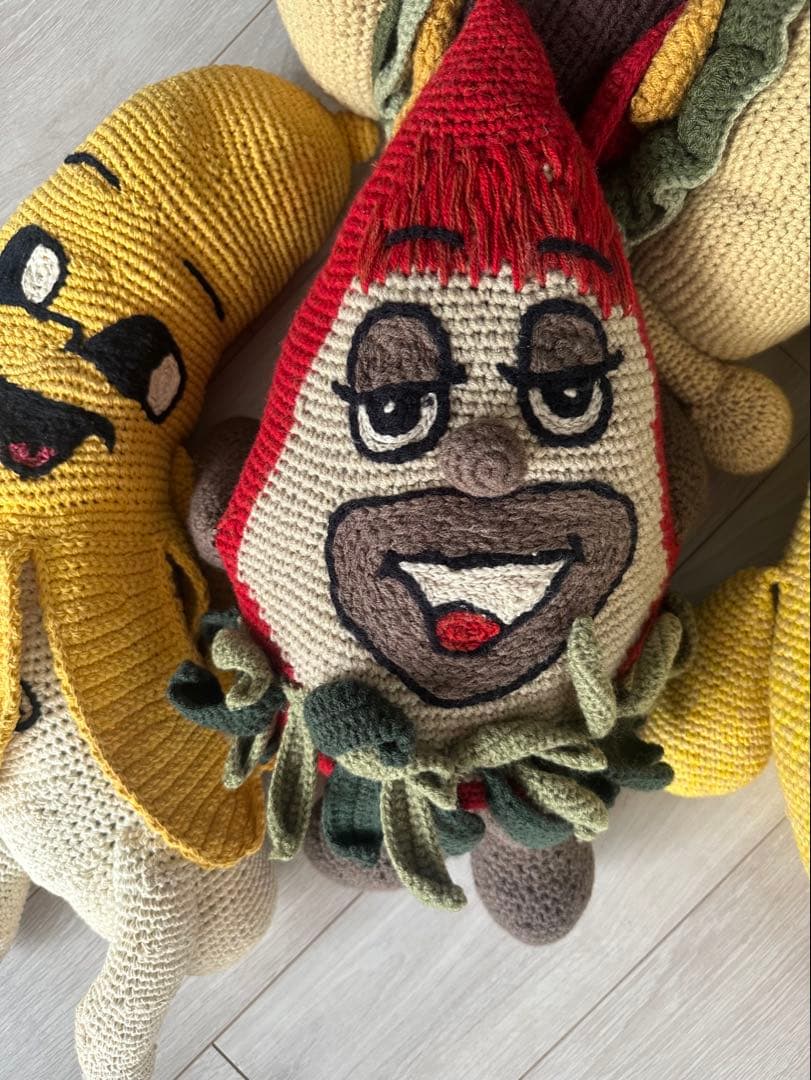 あちゃちゅむムチャチャぬいぐるみセットkeikiii編みぐるみ　ヴィンテージ