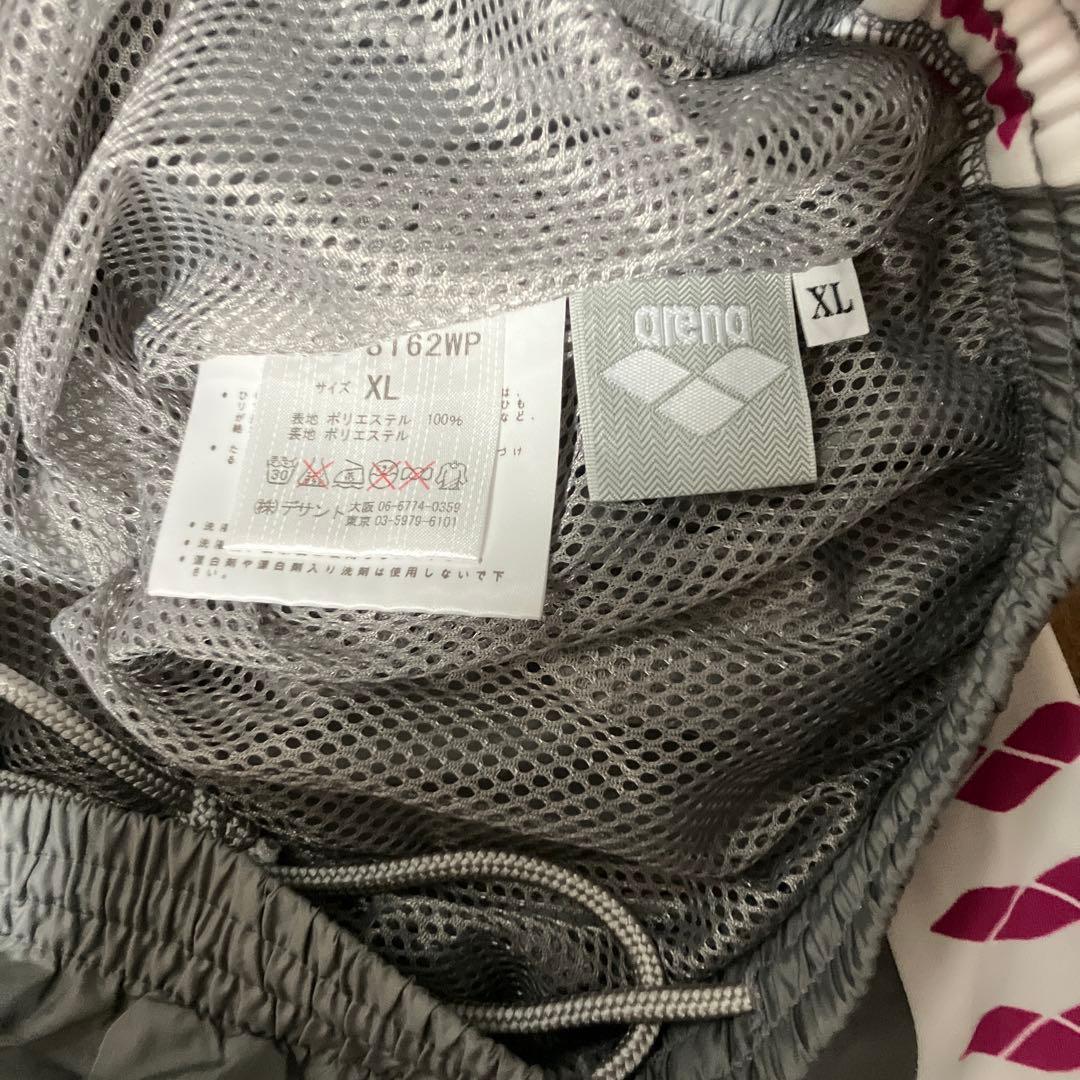 arenaアリーナ XL ナイロン セットアップ上下 水泳