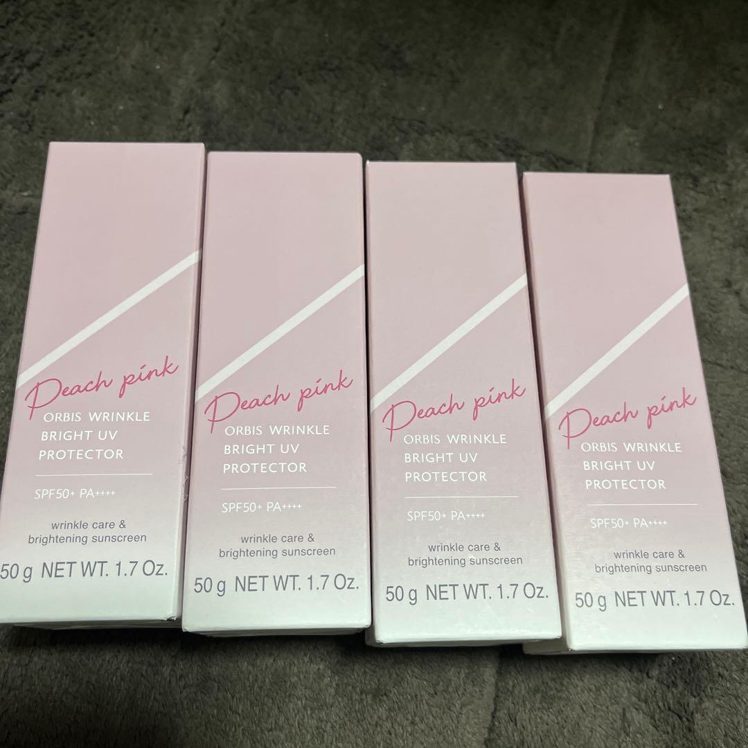 オルビス　リンクルブライト　UVプロテクター　ピーチピンク