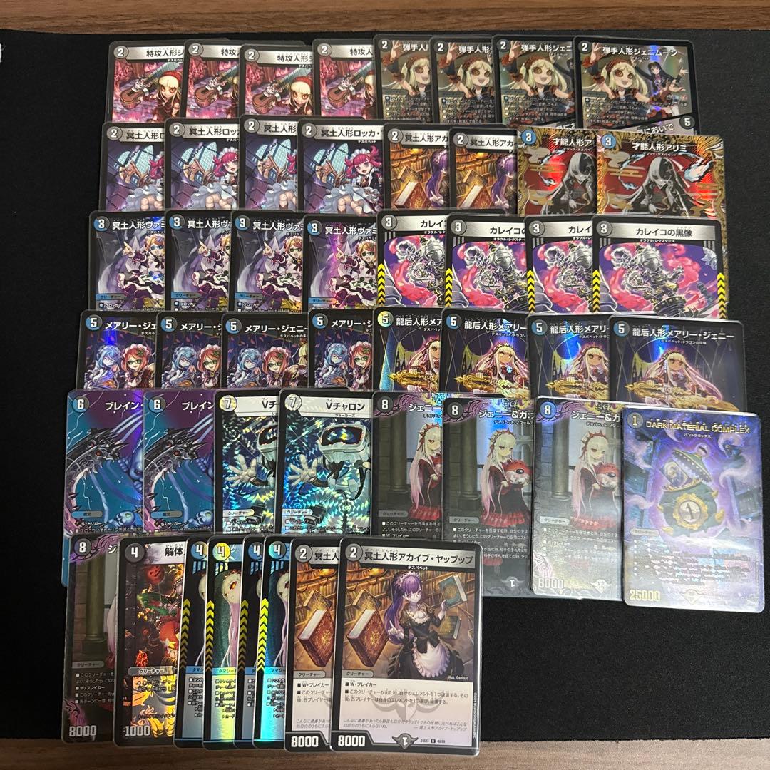 青黒デスパペット　チャロン型　パーツ付き