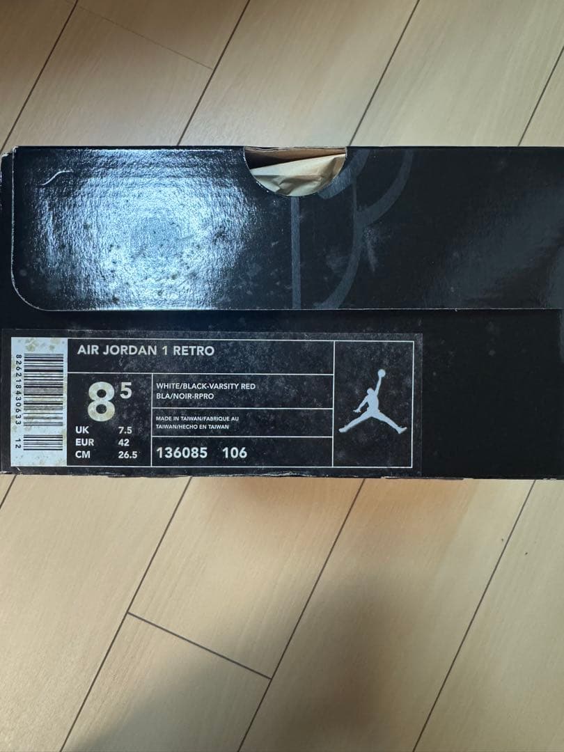 AIR JORDAN 1 RETRO ジョーダン　シカゴブルズ　パテント