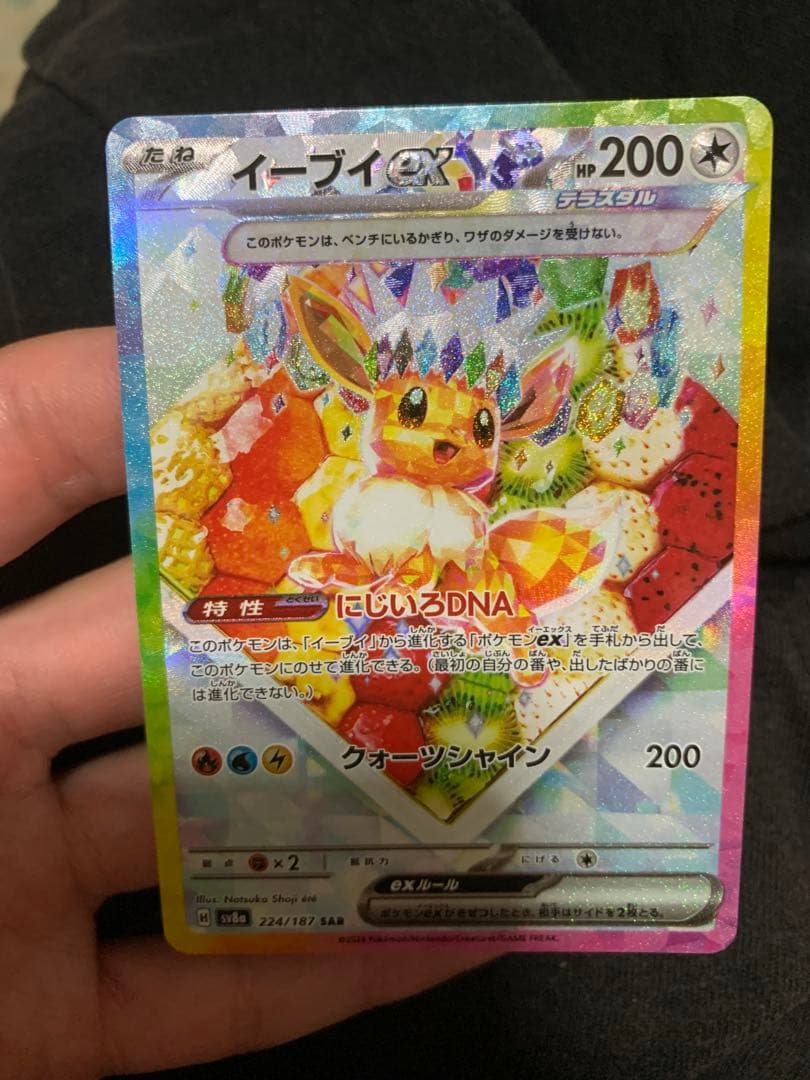 ポケモンカード　テラスタルフェスexブイズ SAR コンプリートセット