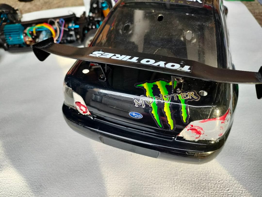 タミヤ TB03 OP多数　2.４GHｚプロポ、メカ一式セット