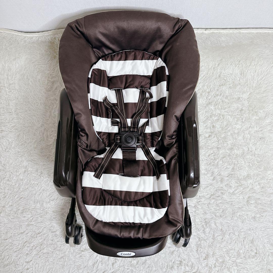 ✨美品✨ Combi ネムリラ4キャスAT スイングチェア　自動　ハイローチェア