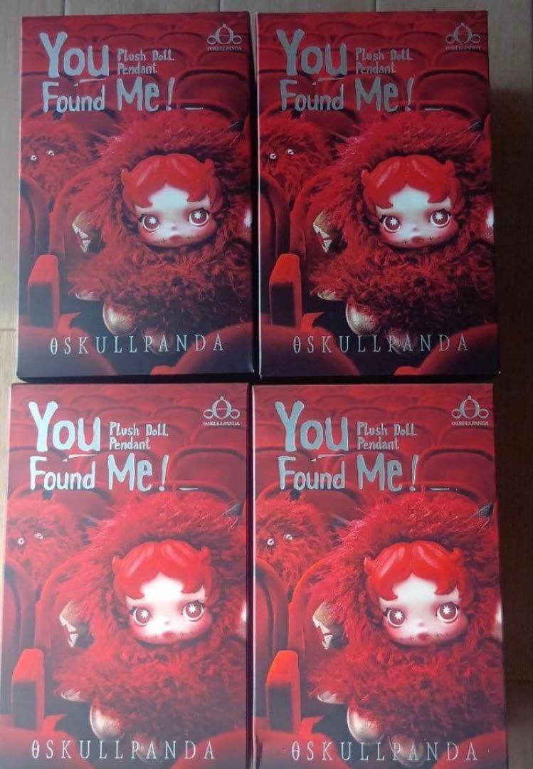 ペ*)様 POPMARTスカルパンダ YOU FOUND ME! 4BOX