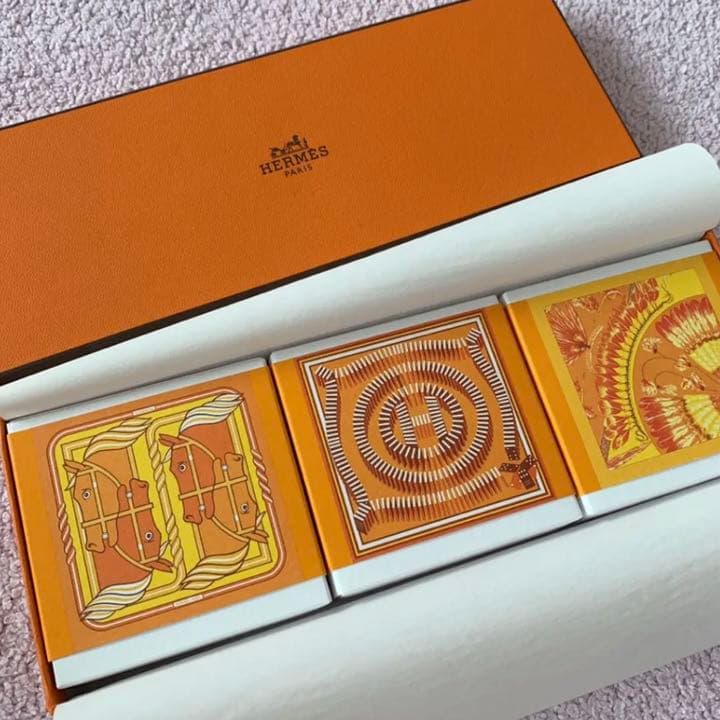 エルメス　石鹸　3個セット　箱入り