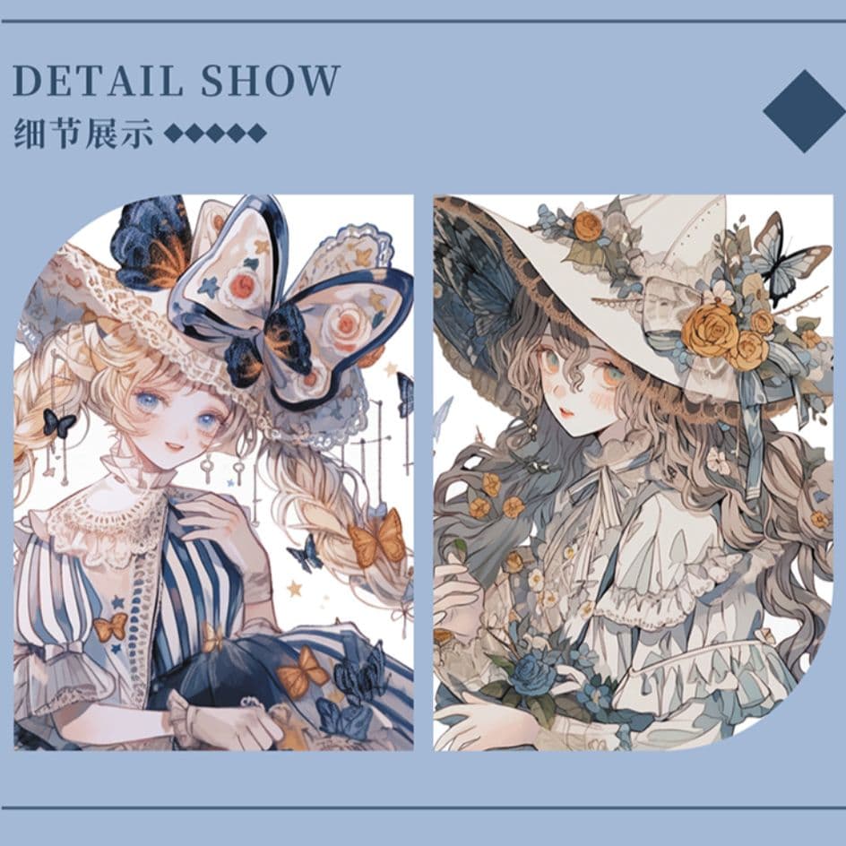 のこり１✩廃盤品✩J848＃青春幻想曲(贝壳光)切り売り海外人物女の子AIマステ