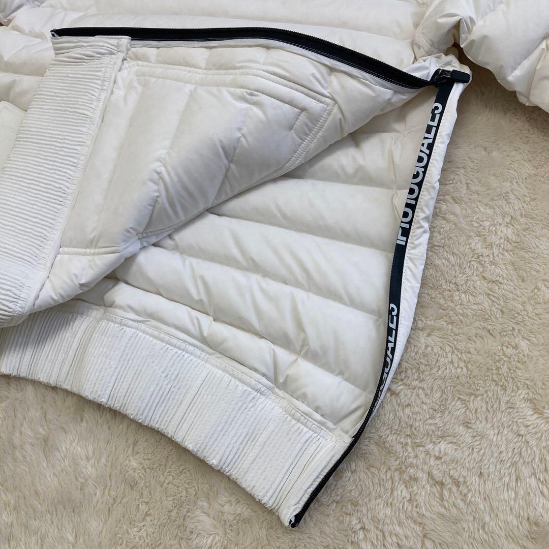 極美品！1PIU1UGUALE3 GOLF ダウンスニードジャック　ホワイト　L
