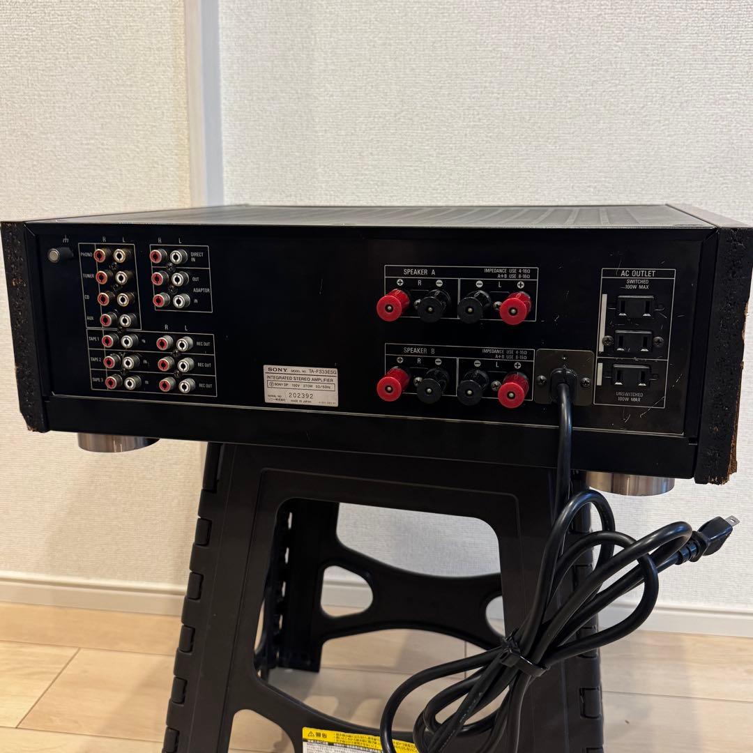 【動作確認動画あり】SONY TA-F333ESG プリメインアンプ