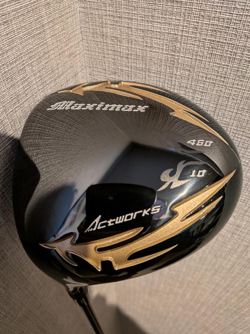 ワークスゴルフ「マキシマックス ブラックシリーズⅡ 」レフティドライバー