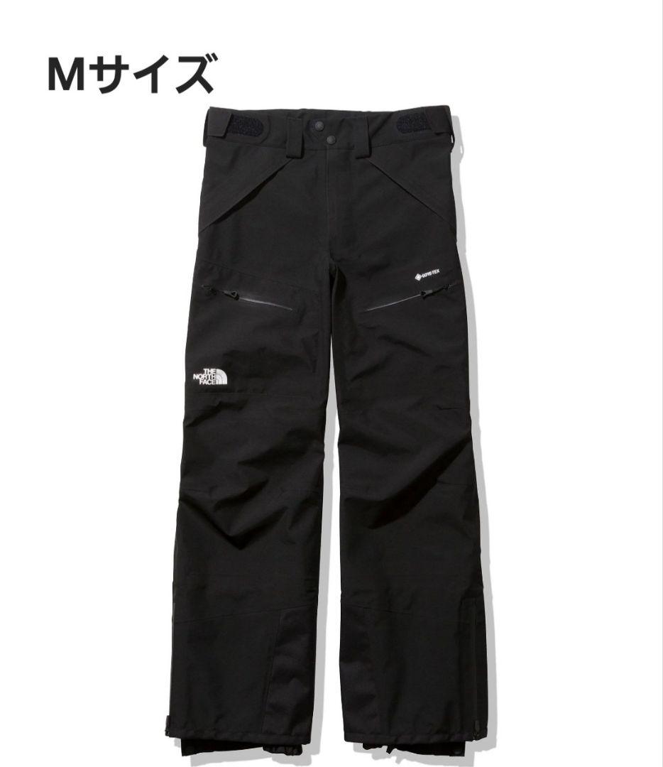 ノースフェイス パウダーガイド パンツ Lサイズ 黒 ゴアテックス