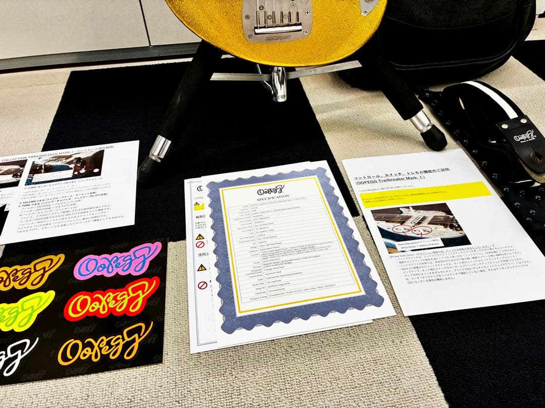 OOPEGG Trailbreaker Mark-I B'z オーペッグ ギター