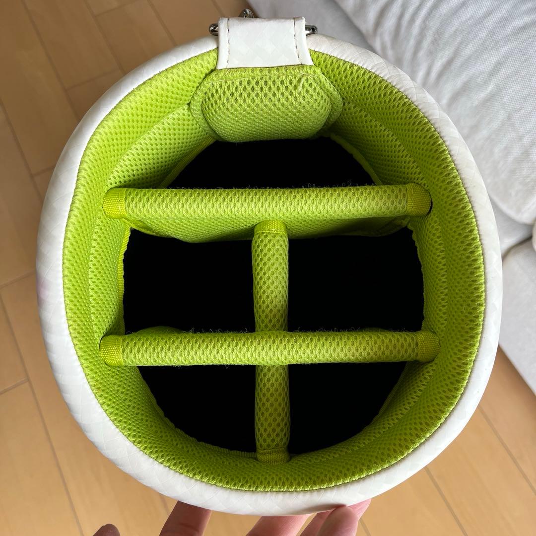 良品adidas アディダス　カート型キャディバッグ レディース　軽量　8.5型