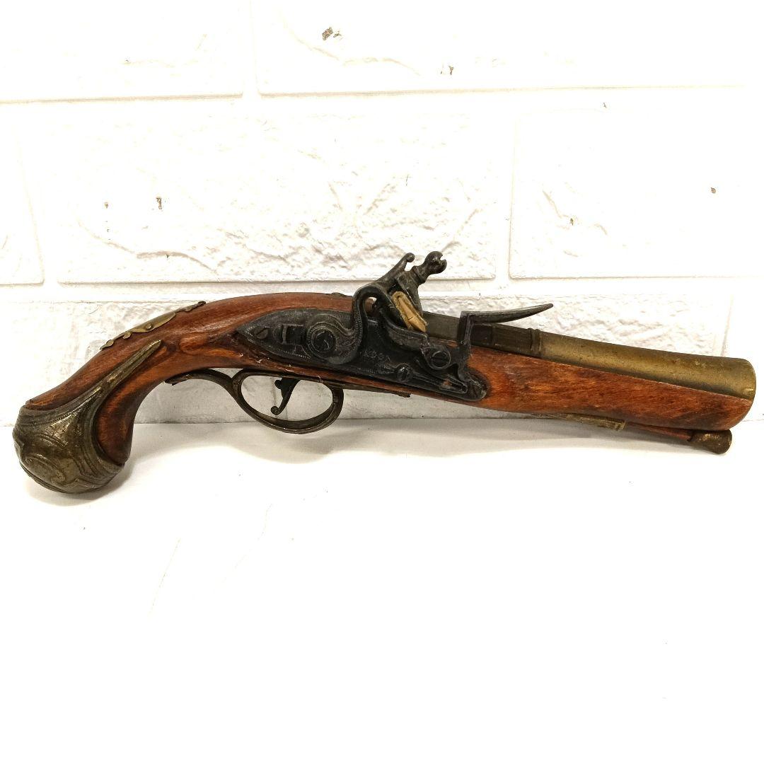 12-1-2 モデルガン 木製グリップ 金属パーツ