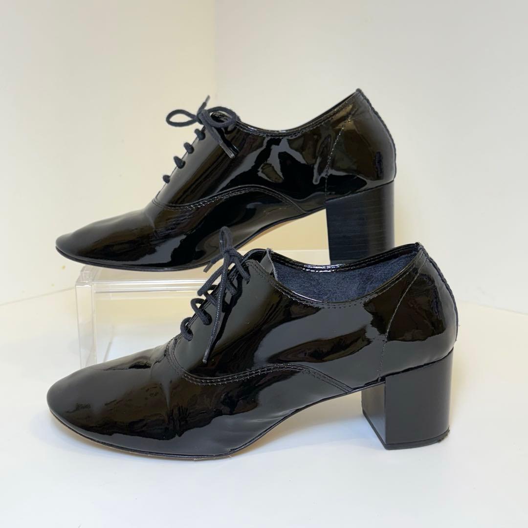 (美品)レペット レースアップ エナメル 23cm