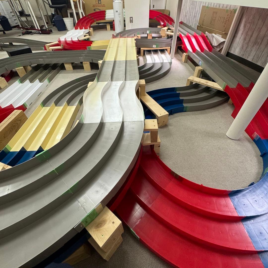 【やまめくん専用①】タミヤ　ミニ四駆コース　3レーン　立体コース