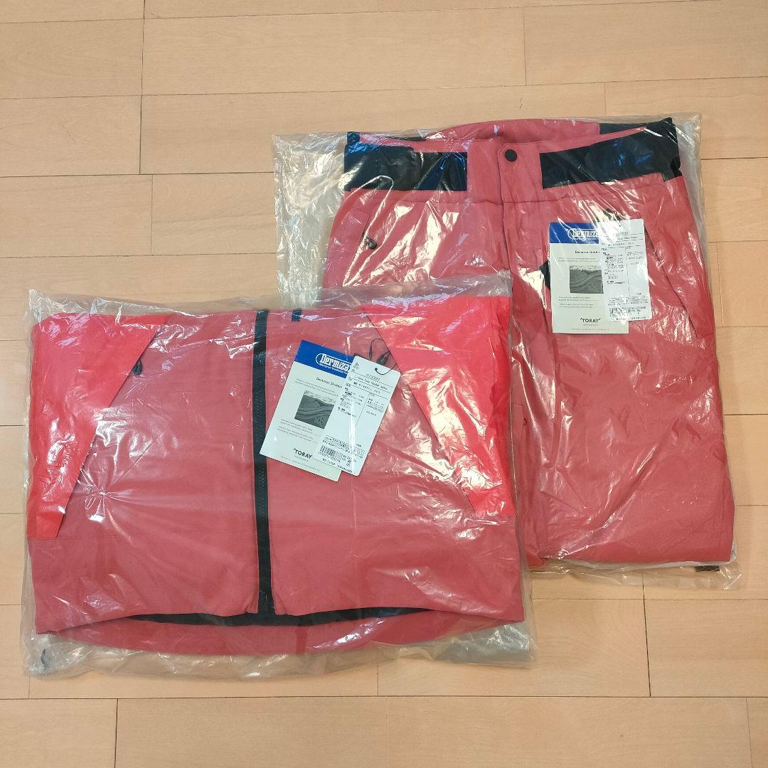 Goldwin ゴールドウイン スキーウェア レッド 上下 ジャケット パンツ