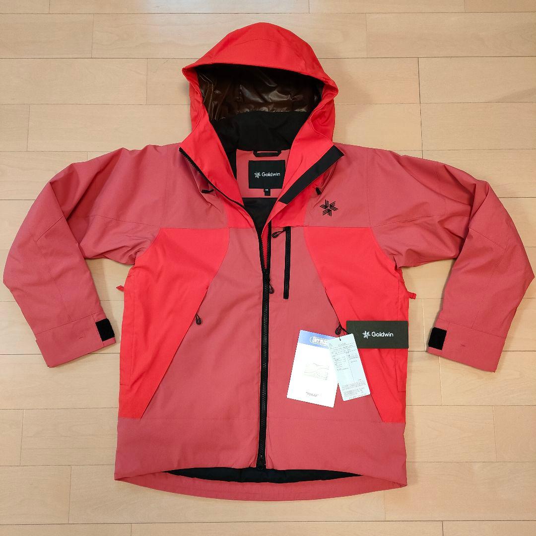 Goldwin ゴールドウイン スキーウェア レッド 上下 ジャケット パンツ