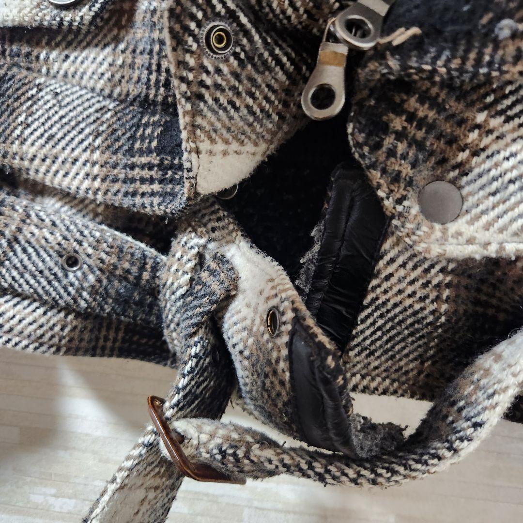 y2k PPFM ナポレオンジャケット チェック柄