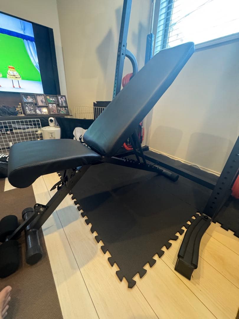 引取り限定　バーウィングハーフラック、ベンチプレスセット売り