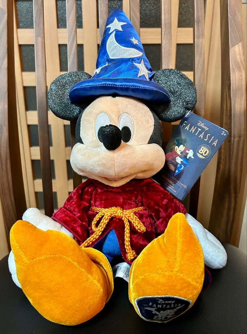 【海外限定品】ミッキー ファンタジア80周年 ぬいぐるみ