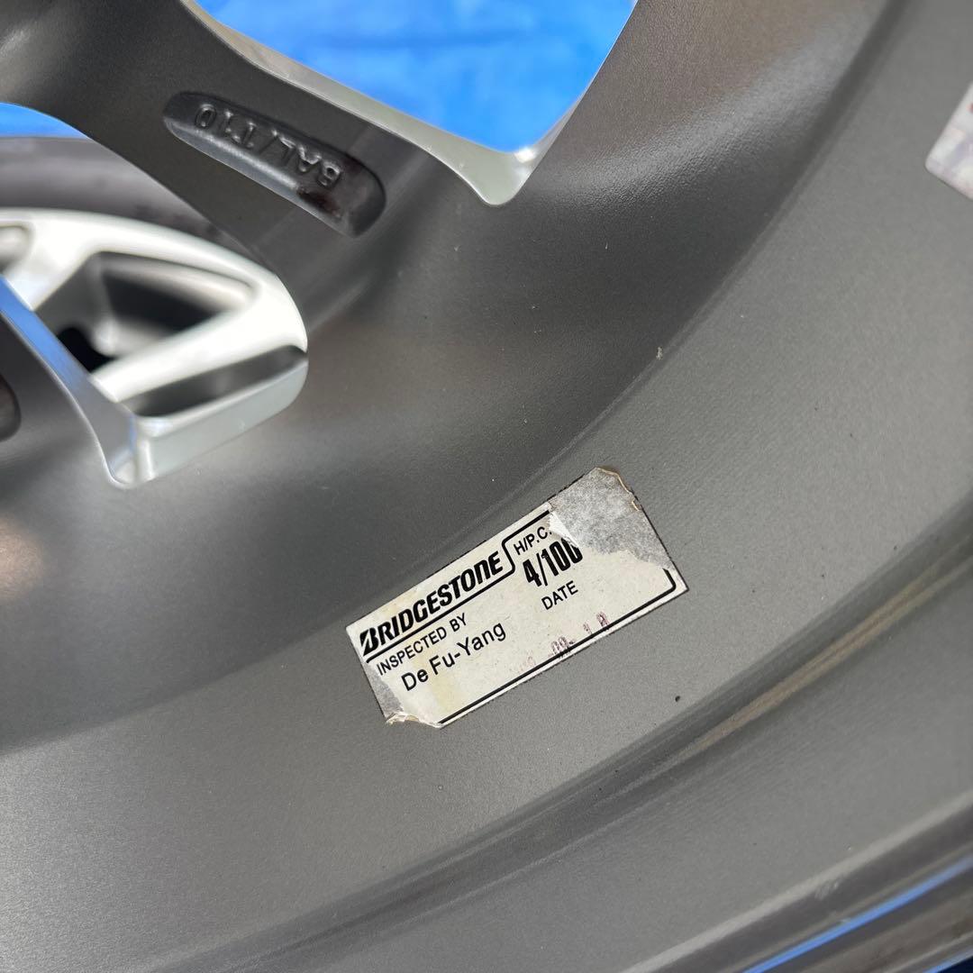 165/65R14スタッドレス4本セット　タンク、ルーミー等に　ブリヂストン製